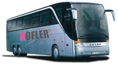 Reisebus von Kofler-Reisen